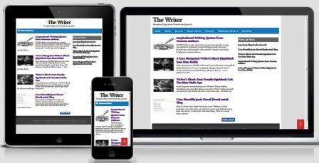 The Writer - Responsive Blogger Template for Writer & Journalist!