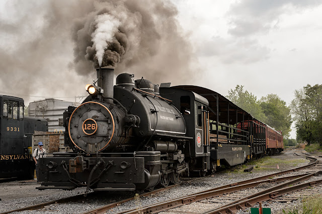 Lehigh Valley Coal Company #126 Steam Locomotive