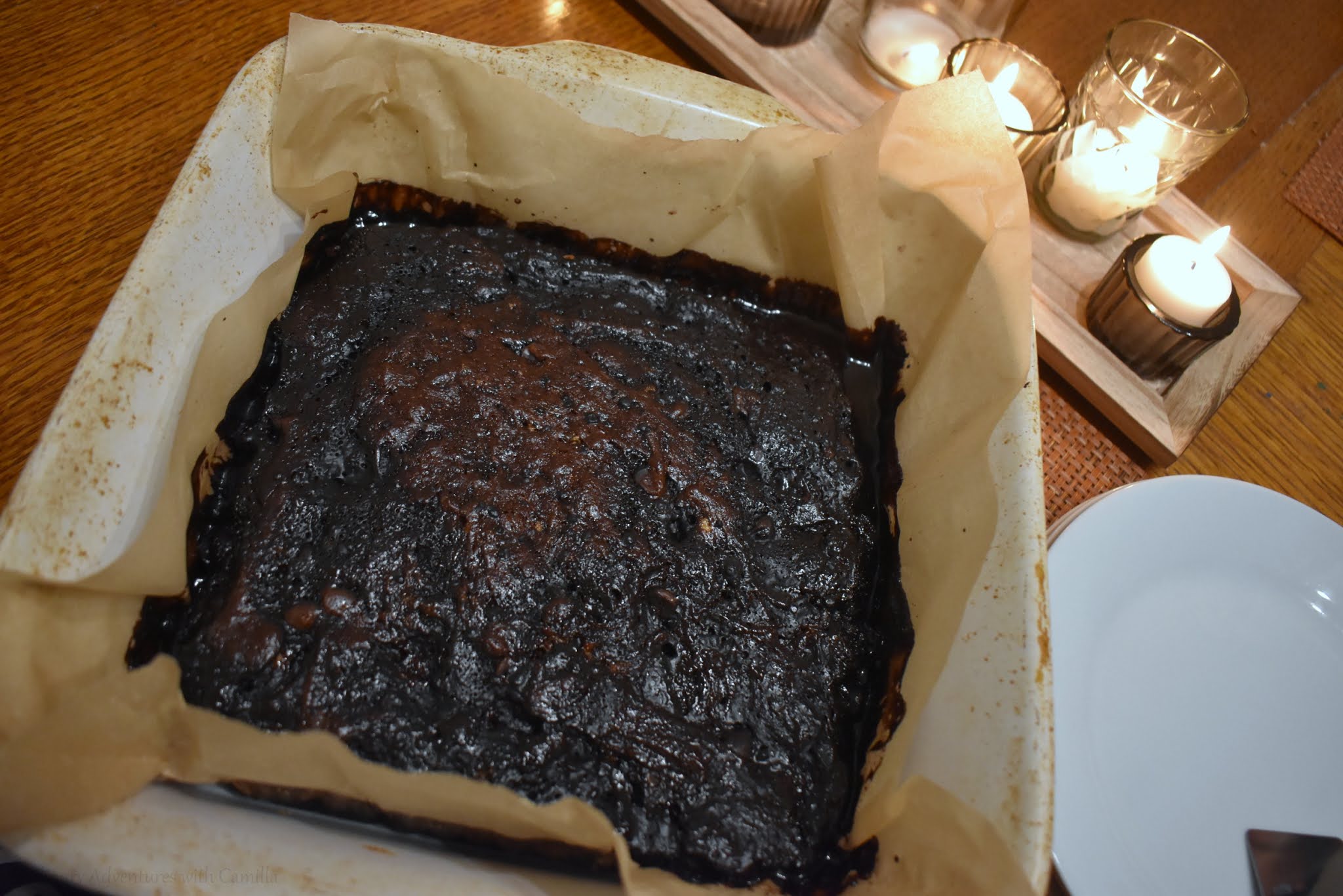 Hot Chocolate & Halva Pudding TheCakeSliceBakers