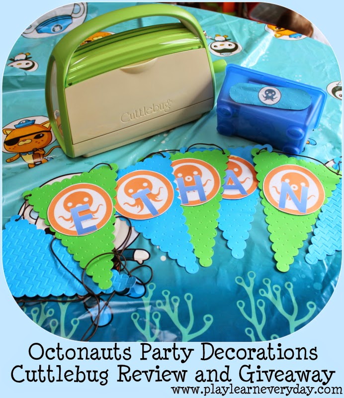 Octonauts Party Decorations Cuttlebug Review And Giveaway Play