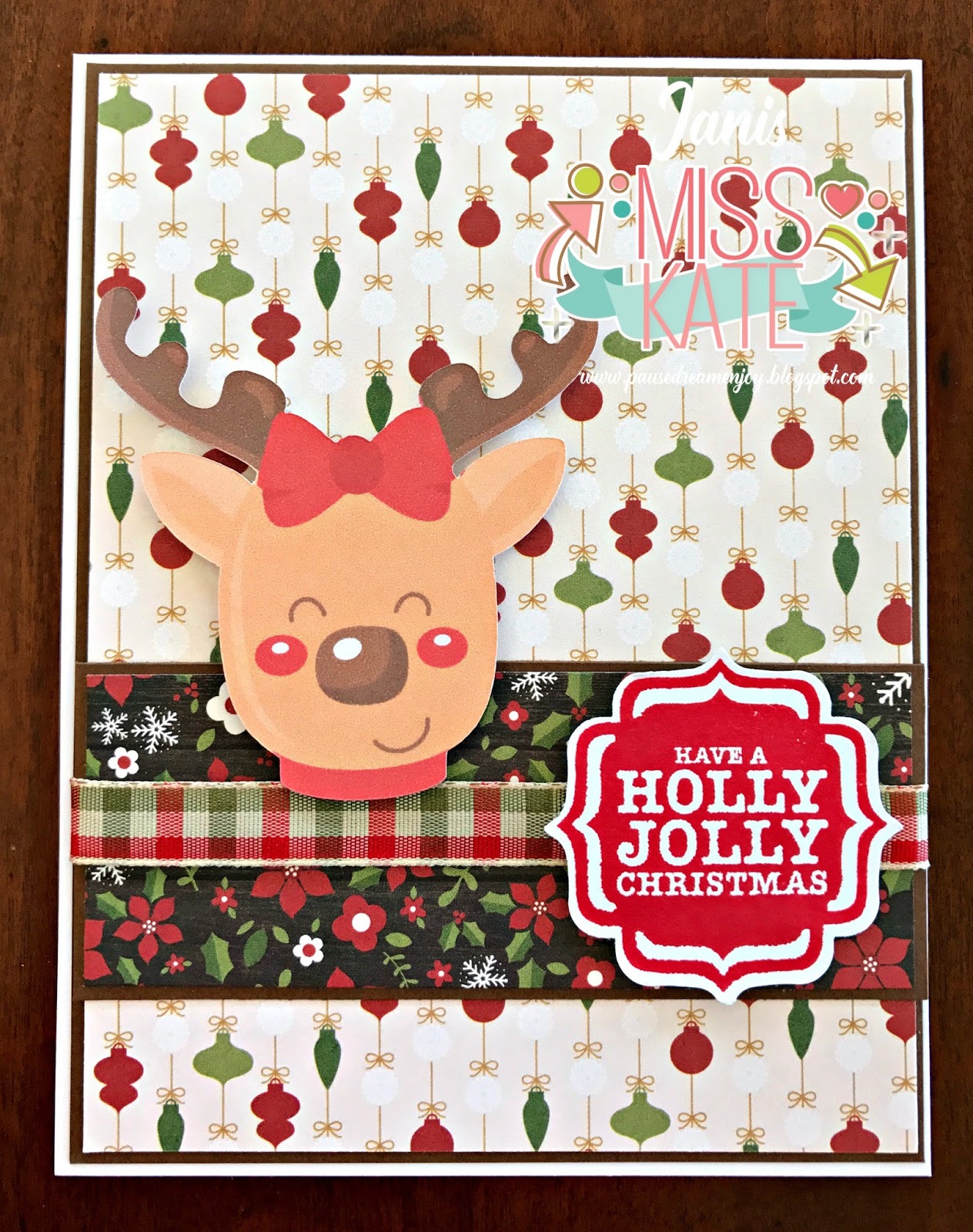 Pause Dream Enjoy: Miss Kate Cuttables December Challenge - Holiday