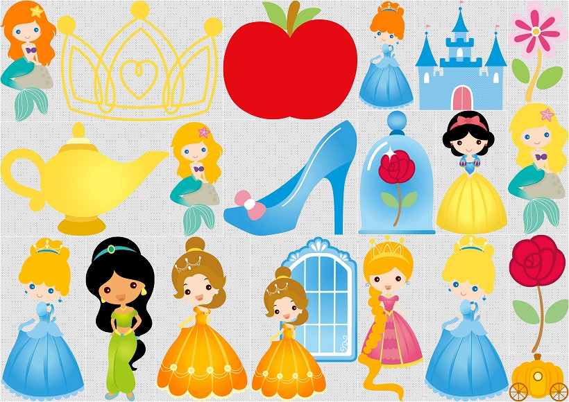 Clipart de Princesas Disney Bebés. - Oh My Bebé!