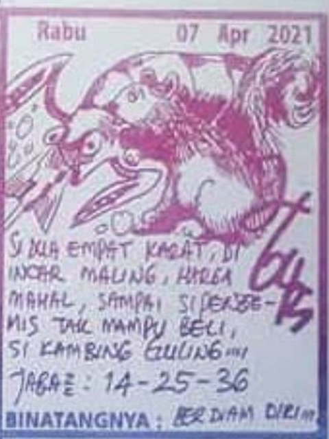 Syair Harian Sdy 7 April 2021 Kode Syair Sgp Hk Sd Motesia Syair Harian Sdy 7 April 2021 Kode Syair Sgp Hk Sd Motesia