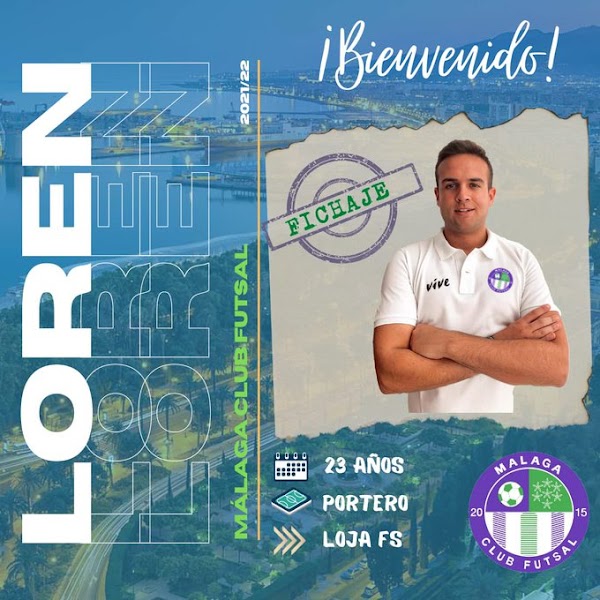 Oficial: Málaga Club Futsal, firma el portero Lorenzo Rivera