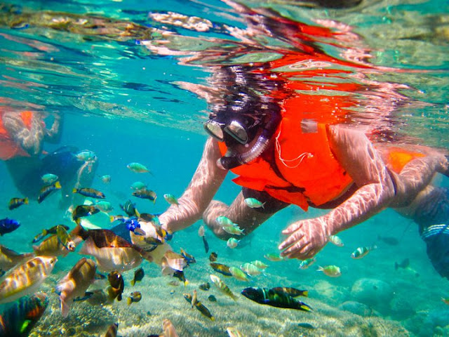 coral reefs gili labak