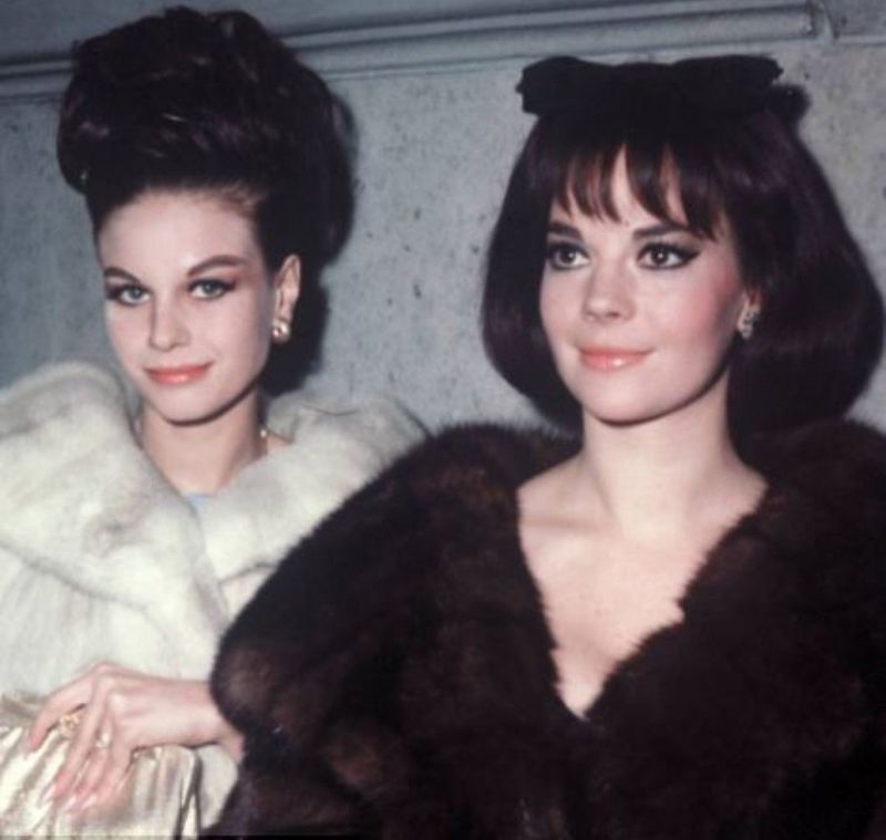 Beautiful Photos of Actress Sisters Natalie and Lana Wood Together in ...