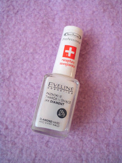 Eveline, diamentowa odżywka do paznokci - efekty