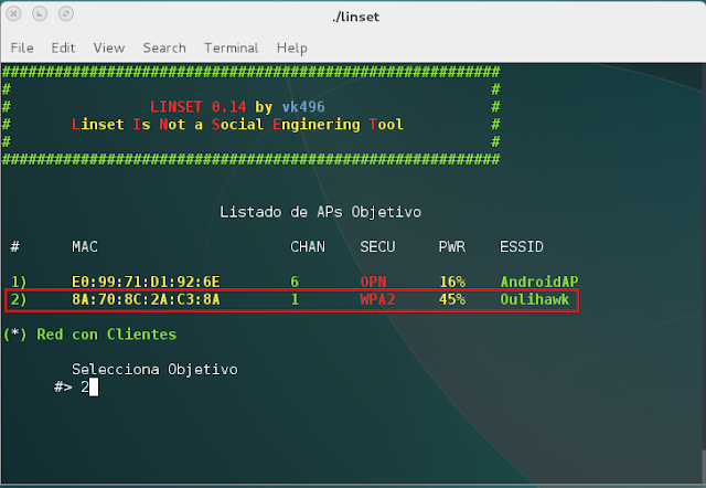 LINSET:  Tool Hacking Wireless (WPA/WPA2) Without Wordlist