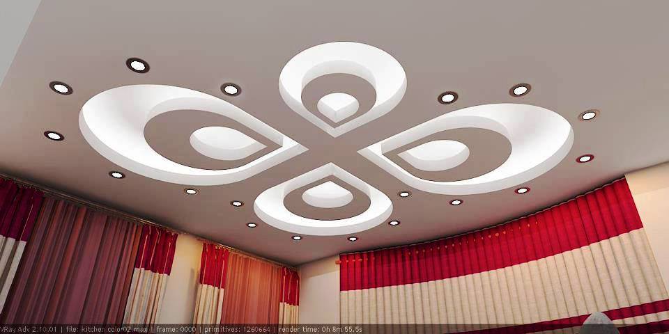 Minimalist Board Ceiling Design for Small Space