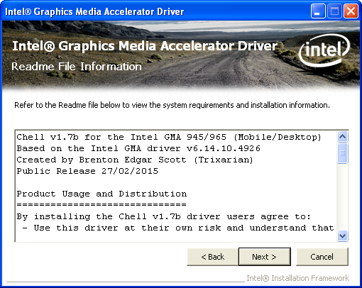 intel gma 4500mhd modded driver for windows 10