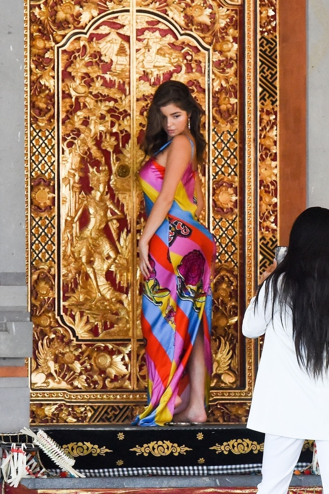 Demi Rose – Visiting a Small Temple in Bali - RitzyStar