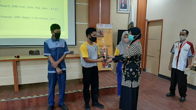 SMK Institut Indonesia Juara 2 LKS CNC Milling tahun 2020 LKS (Lomba Kompetensi Siswa) SMK tahun 2020 tingkat Kabupaten 