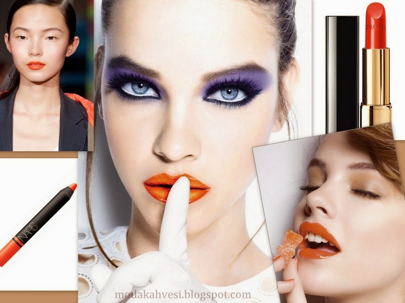 2014 İlkbaharYaz Ruj Trendleri Moda Kahvesi