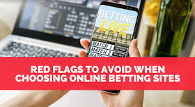 red flags to avoid choosing online betting sites gambling website fraud
