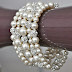 Fancy pearl bracelet