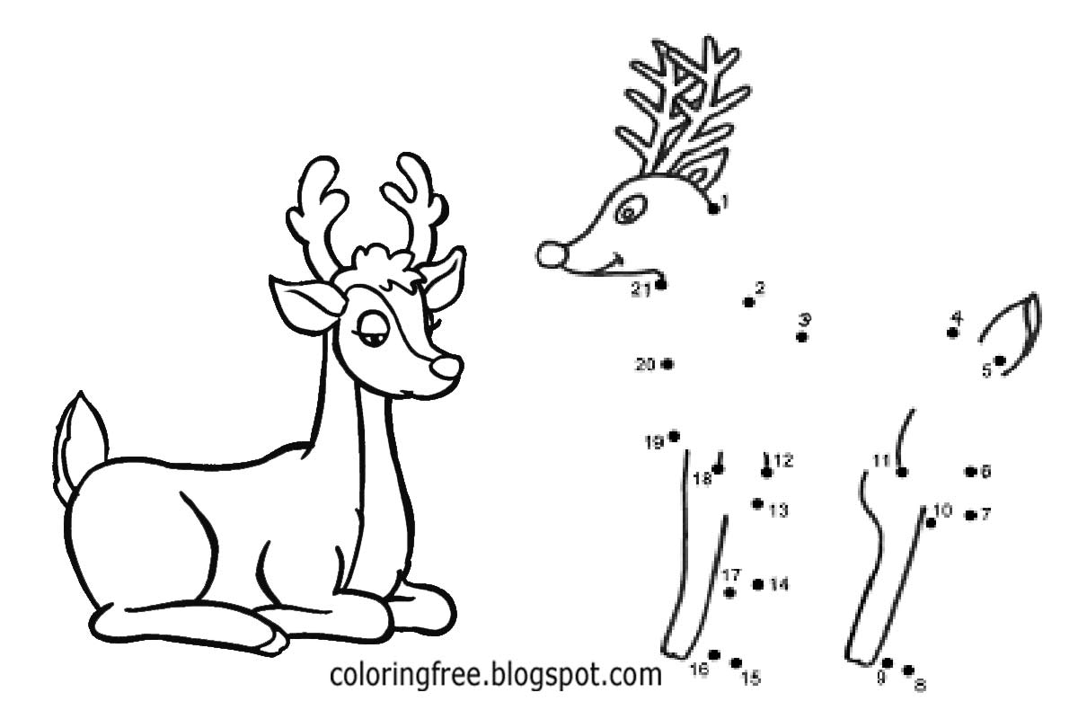 woodland caribou coloring pages