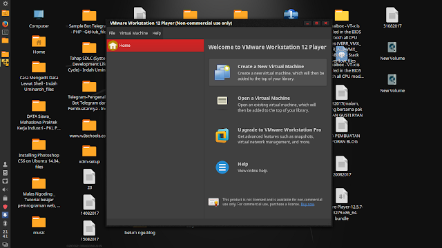 menginstall OS di VMware