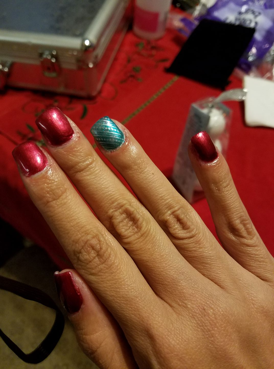 Mary's gel nails ! Christmas Nails 2016