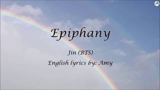 EPIPHANY-ENGLISH-LYRICS-JIN-BTS EPIPHANY-ENGLISH-LYRICS-JIN-BTS