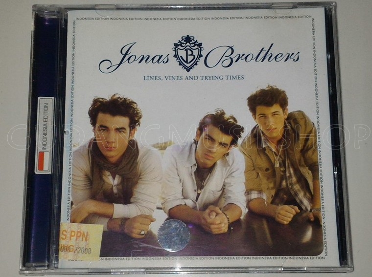 CD Jonas Brothers Lines, Vines and Trying Times GUDANG MUSIK SHOP