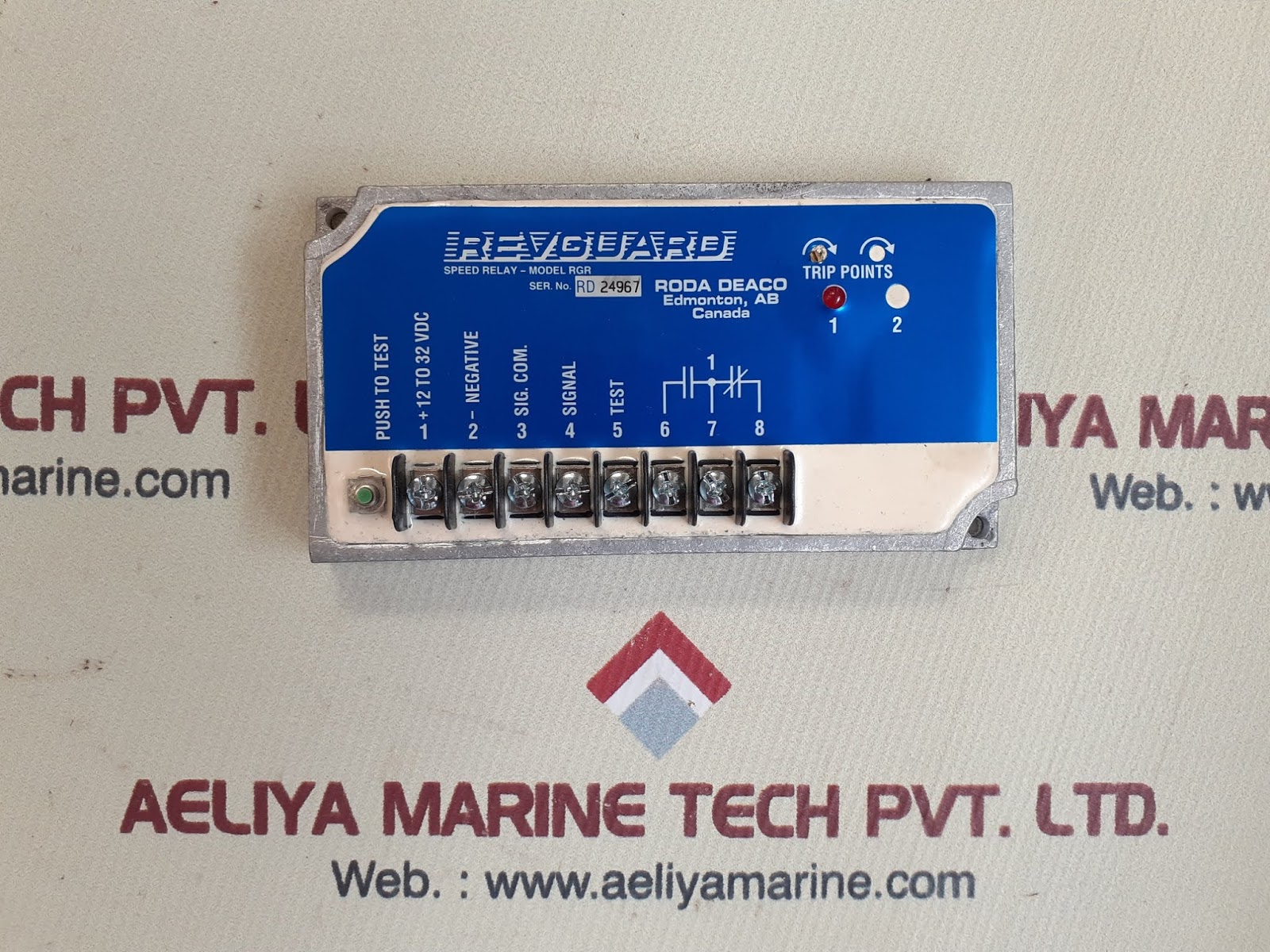 CHALWYN REVGUARD SPEED SWITCH RGR1S Aeliya Marine