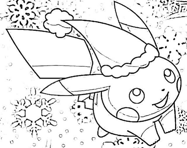 The Holiday Site Coloring Pages of Pokemon Free and Downloadable