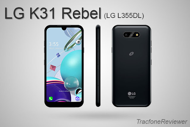 LG K31 Rebel L355dl specs