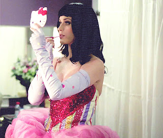 Katy Perry and Hello Kitty mirror