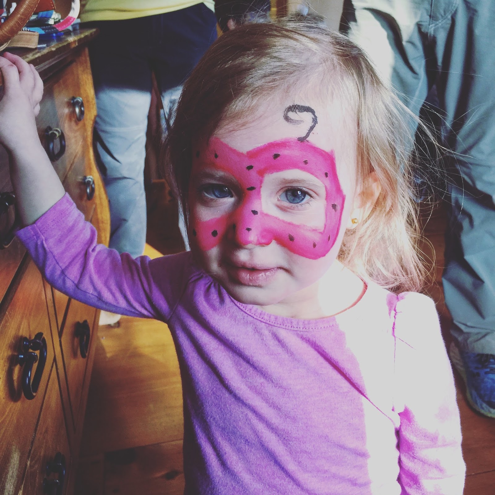 Homemade Face Paint Tutorial Just in Time for Halloween a day in the