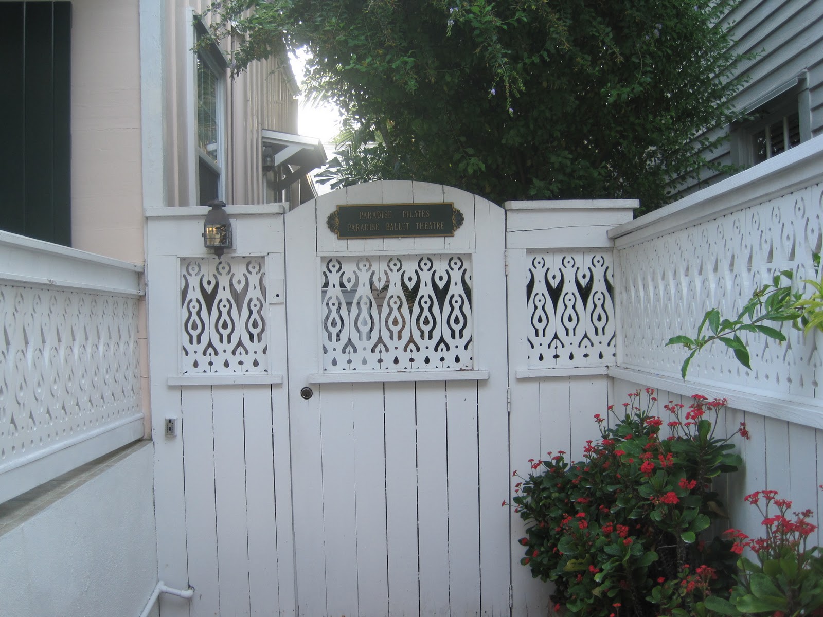 Pretty Old Houses Picket Fences of Key West