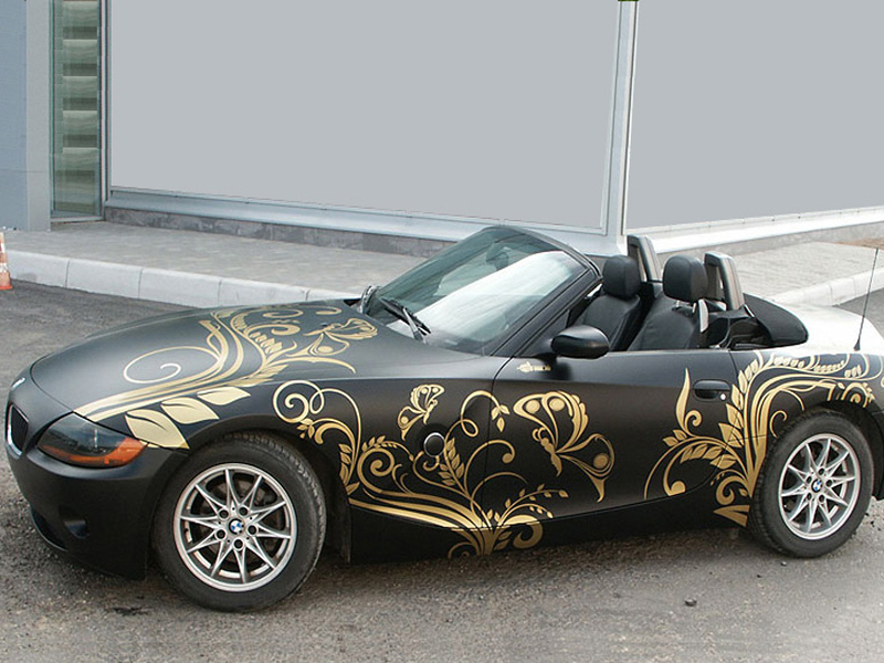 Современная техника нанесения изображений которая стала особо популярной благодаря росписи машин