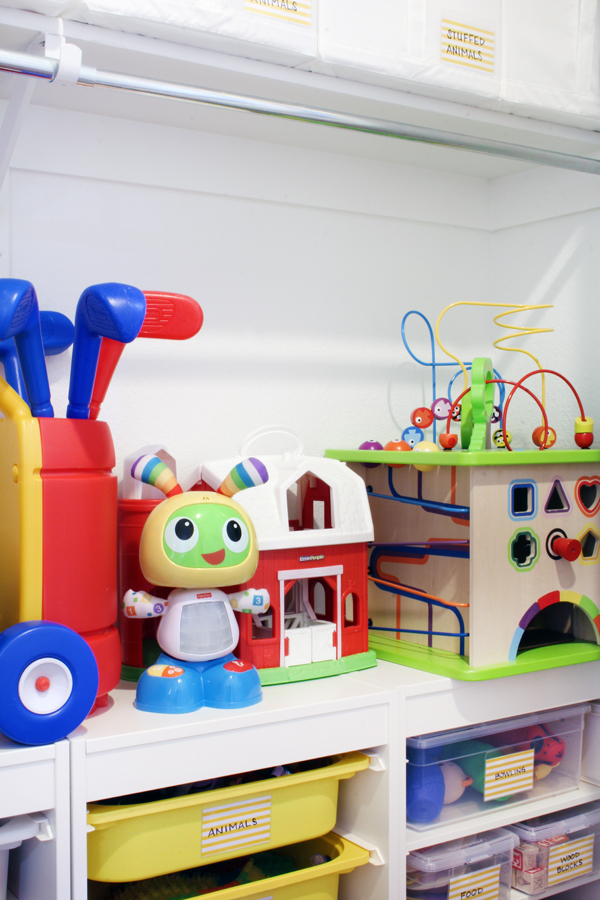A Toy Storage Solution That Can Grow With the Kids Blue i Style Creating an Organized