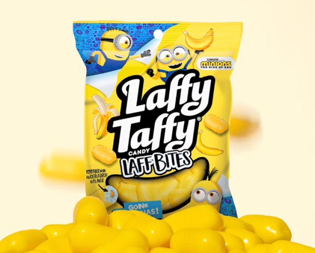 Laffy Taffy Introduces New Minions Laff Bites "Gone Bananas!" Candy