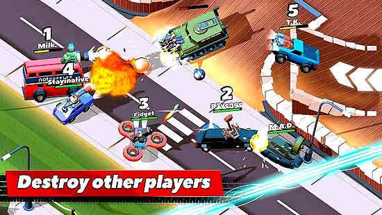 Crash of Cars Mod Apk For Android