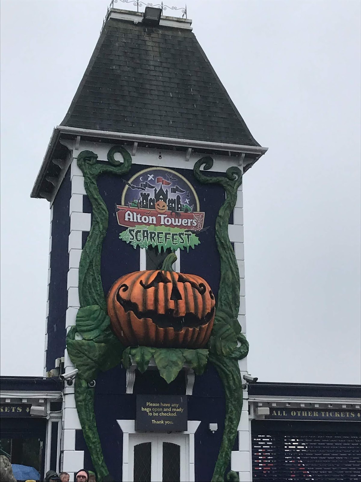 Alton Towers Scarefest 2019 Review