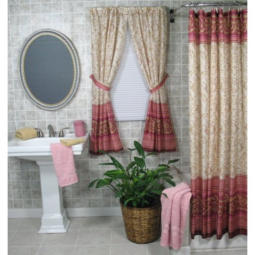 Shower Curtains And Matching Window Treatments 