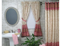 34+ Bathroom Window Curtain Ideas Gif