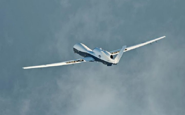 U.S. MILITARY DRONE SHOOTS DOWN IN GULF REGION