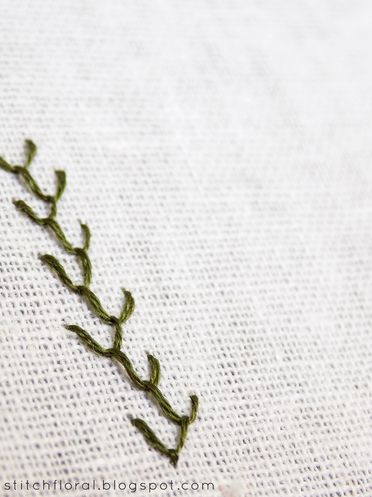 How to feather stitch