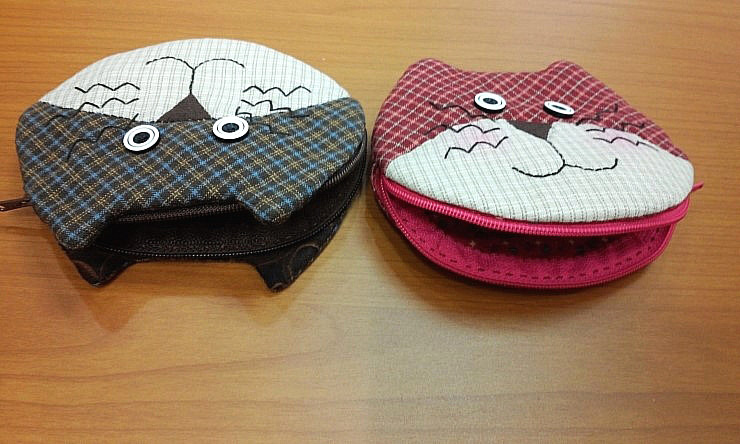 Coin Purse with Zipper Sewing Pattern. DIY tutorial in pictures.