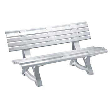 Maquinas Industria: Banco de plastico color blanco