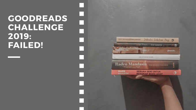 Goodreads Challenge 2019: Failed!