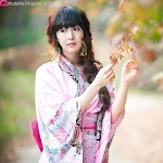 Lee Ga Na In Kimono Foto 4
