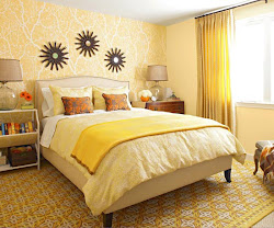 bedroom decorating yellow colors scheme decor walls bedrooms wall bed decoration rooms master single carpet furniture makeover apartment beige warm