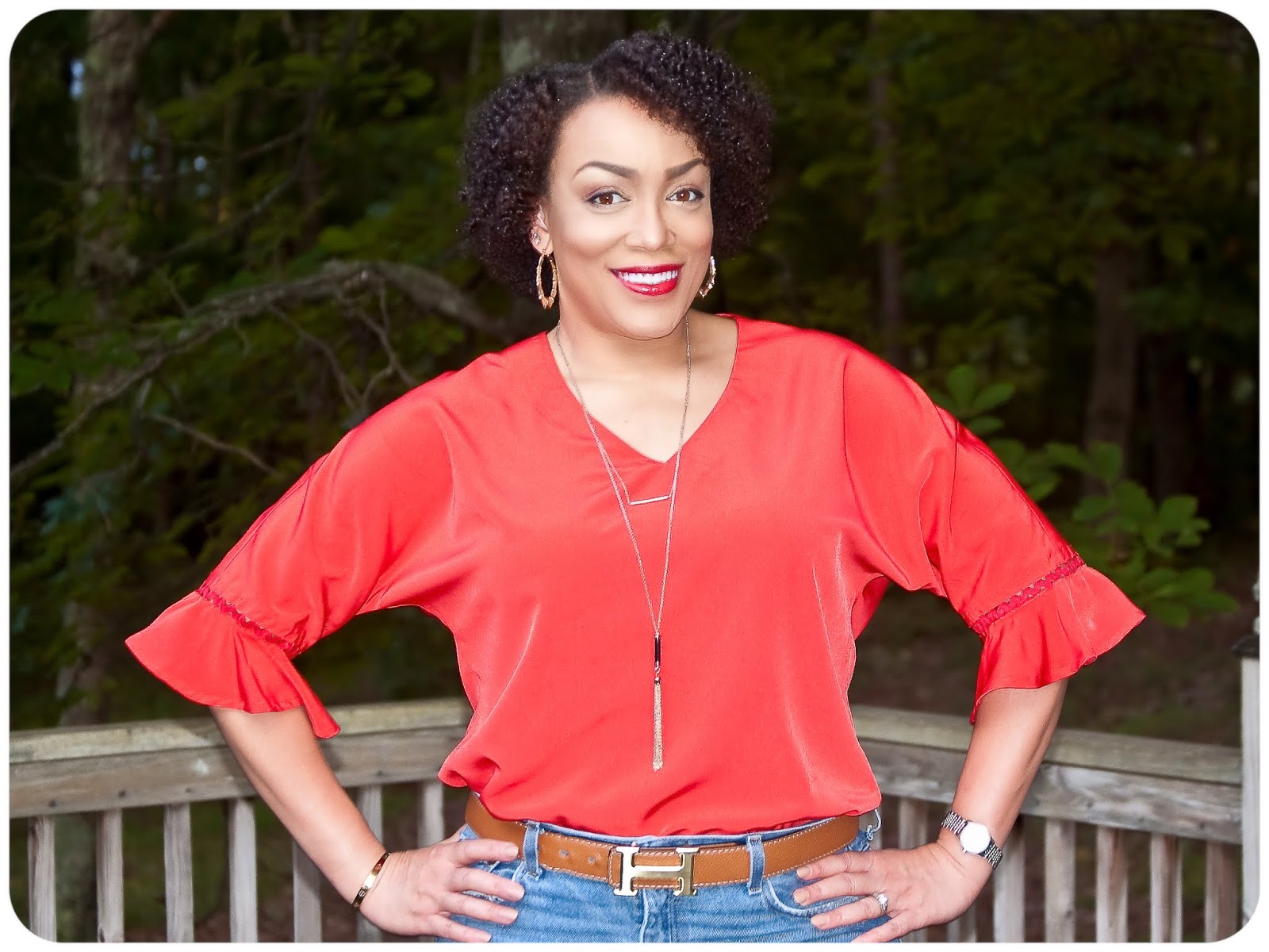Simplicity 8694 - A Cute Top with Floating Rick Rack Trim! -- Erica Bunker DIY Style!