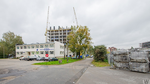 Budowa River Tower Bydgoszcz KWK Construction