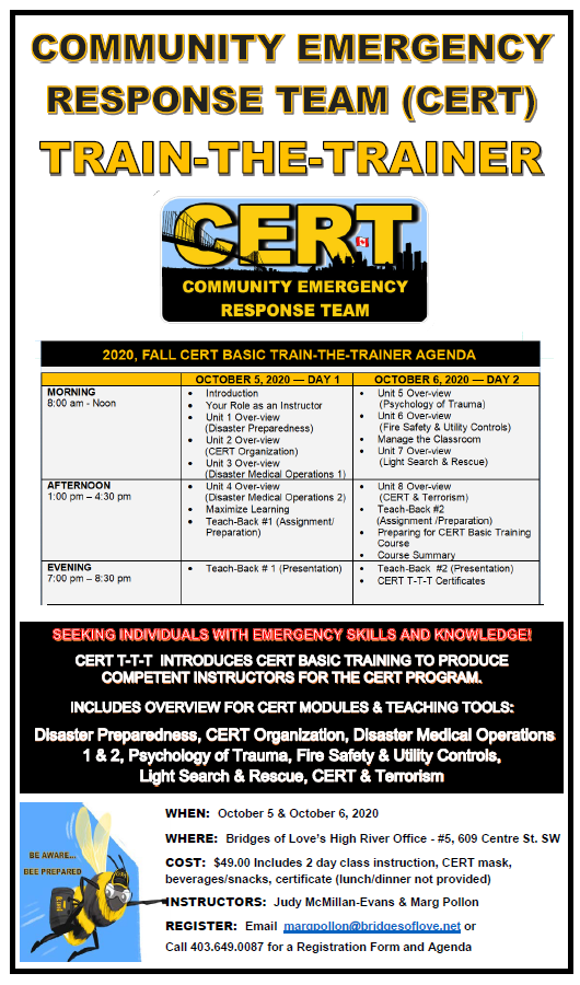 The G.O.O.D. Blog: Community Emergency Response Team (CERT) Train-The The G.O.O.D. Blog: Community Emergency Response Team (CERT) Train-The