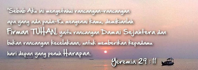 YEREMIA 29 : 11 - AYAT-AYAT EMAS ALKITAB
