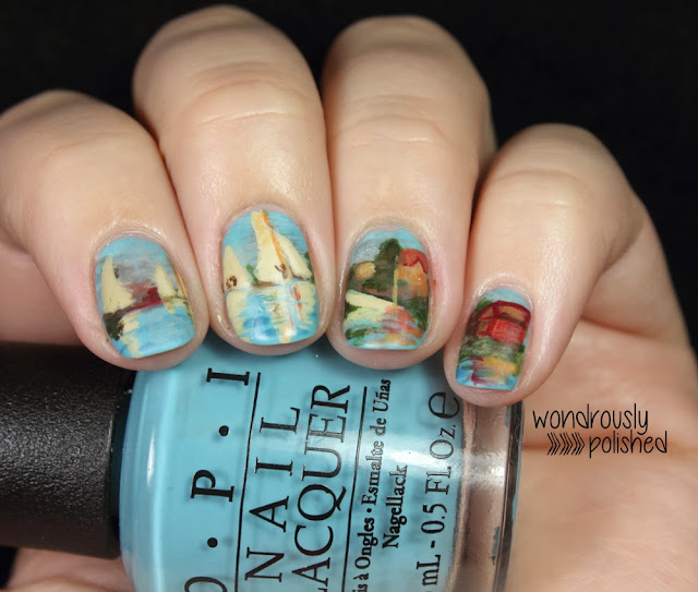 Wondrously Polished: 31 Day Nail Art Challenge - Day 27: Inspired by Art
