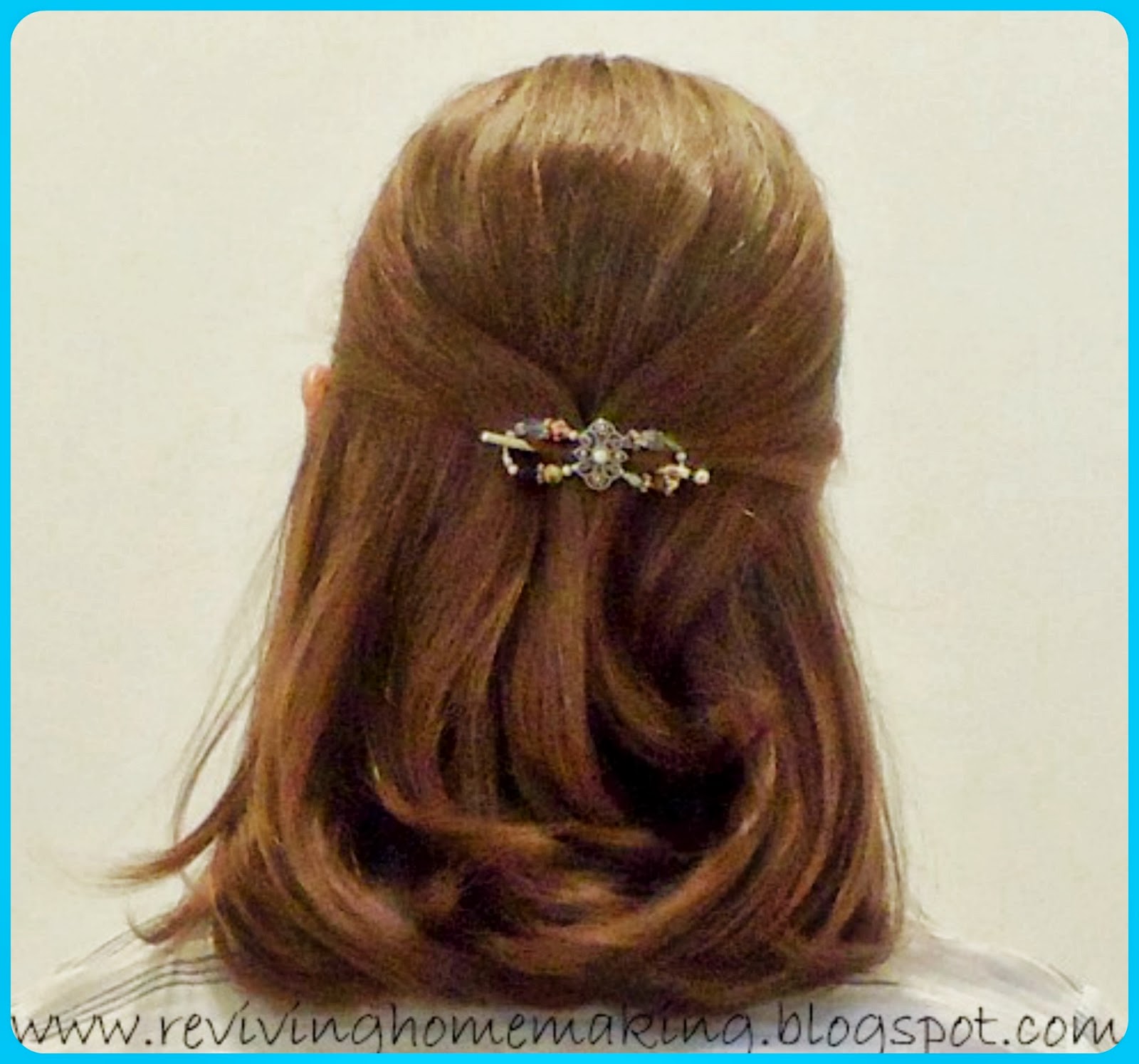 Reviving Homemaking Product Review Lilla Rose Flexi Hair Clip